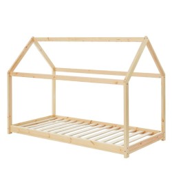 Lit Cabane bois
