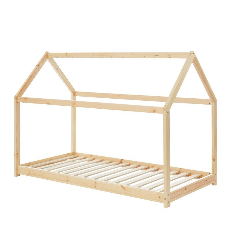 Lit Cabane bois