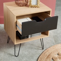Lot de 2 tables de chevet DUO