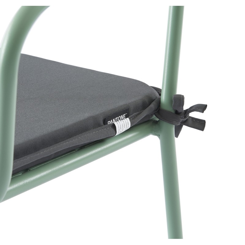 Lot de 2 chaises PANTONE en aluminium vert menthe