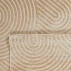 Tapis OLGA beige motif arc en ciel 160x230 cm