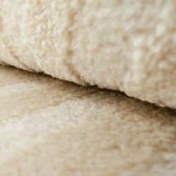 Tapis Olga crème motif en relief 120x160 cm