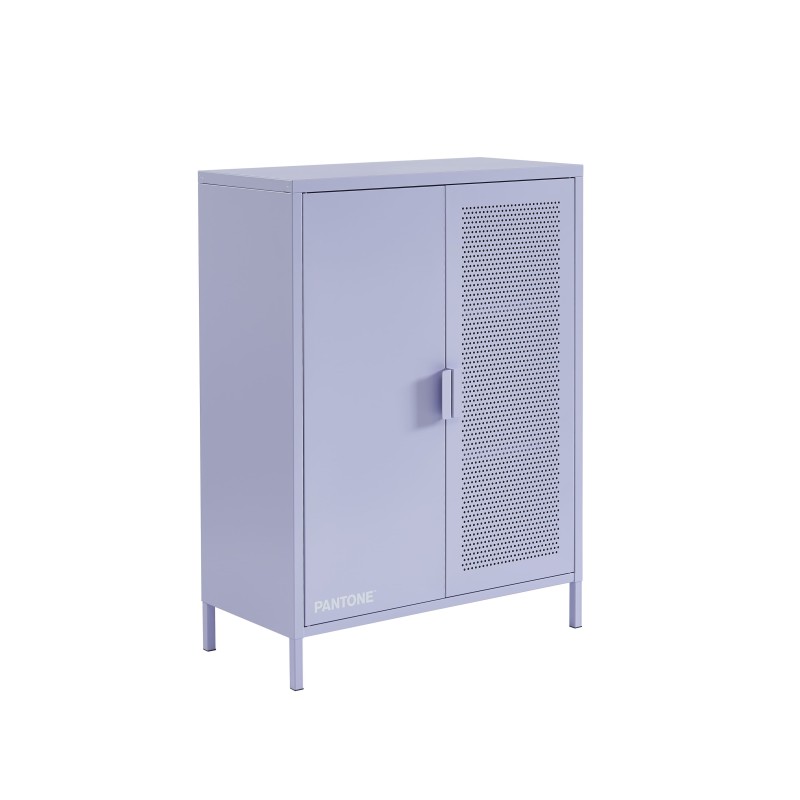 Buffet PANTONE métal lilas h100cm