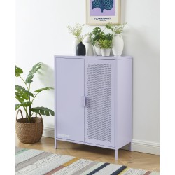 Buffet PANTONE métal lilas h100cm