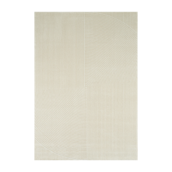 Tapis OLGA crème motif géométrique 80x150 cm