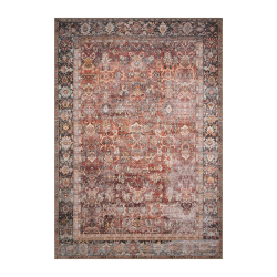 Tapis ERA rouge motifs orientaux 80x150 cm