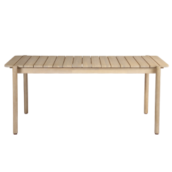 Table de jardin SAMOA 180 cm en bois d'acacia blanchi 100% FSC