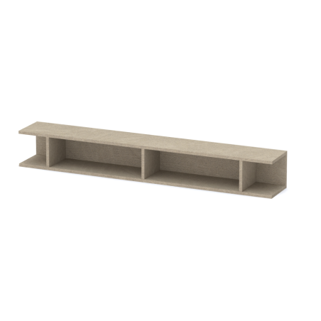 Etagère murale MARINA effet argile 138cm