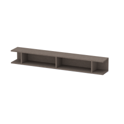 Etagère murale MARINA finition bronze 138cm