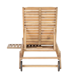 Bain de soleil MOLA en bois d'acacia blanchi FSC