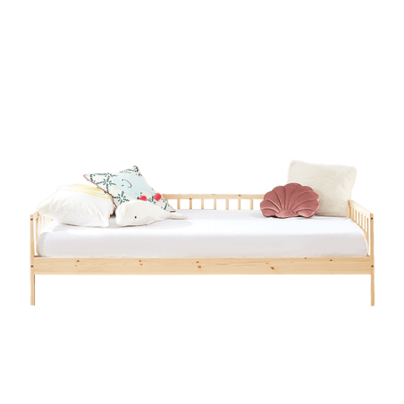 Lit enfant LOU pin massif 90x190 sommier inclus