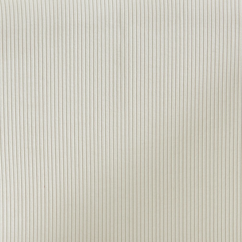 Fauteuil BARNABE en velours côtelé beige