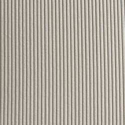 Lot de 2 chaises GINA velours côtelé écru pieds métal noir