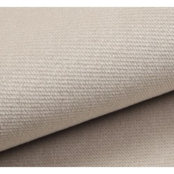Canapé droit MAX convertible velours grège 3 places