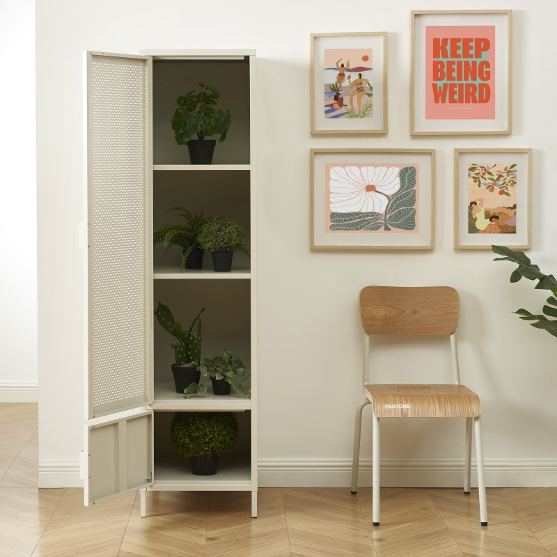 Vestiaire PANTONE métal beige sable h180cm