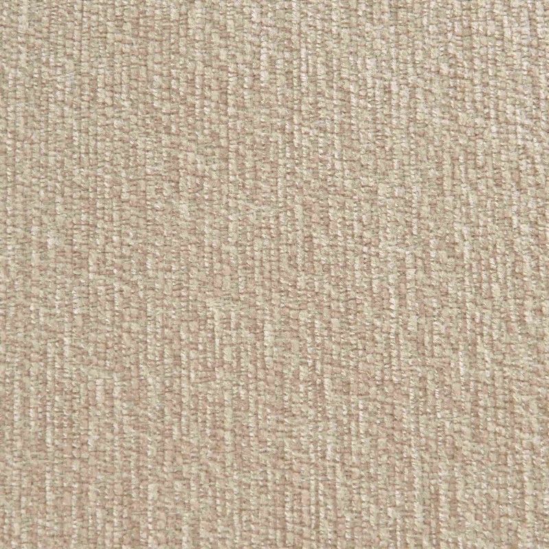 Lot de 2 chaises CASSIE tissu chenille beige et pieds métal noir