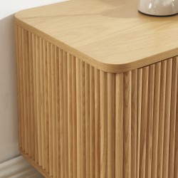 Meuble TV SKANSEN frêne massif 180 cm