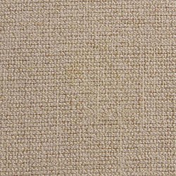 Fauteuil FAREL tissu chenille beige et pieds métal noir