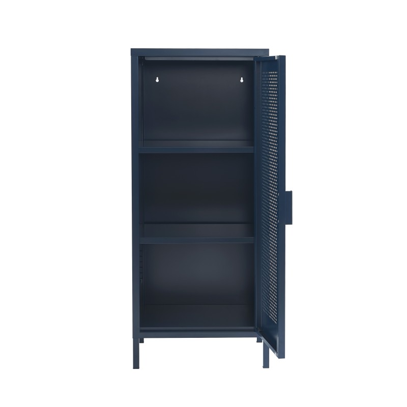 Caisson de bureau PANTONE métal bleu nuit h105cm