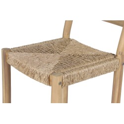 Lot de 2 tabourets de bar NAHA hauteur d'assise 75 cm
