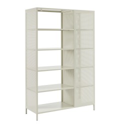 Bibliothèque PANTONE métal beige sable h180cm