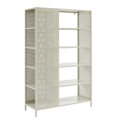 Bibliothèque PANTONE métal beige sable h180cm