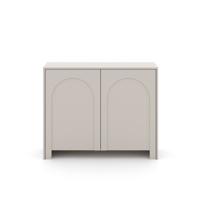 Buffet EDDA coloris cachemire 2 portes 100cm
