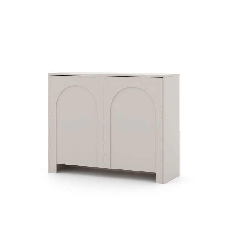 Buffet EDDA coloris cachemire 2 portes 100cm