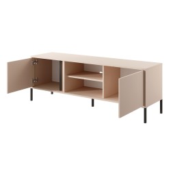 Meuble TV HULDA beige 153cm