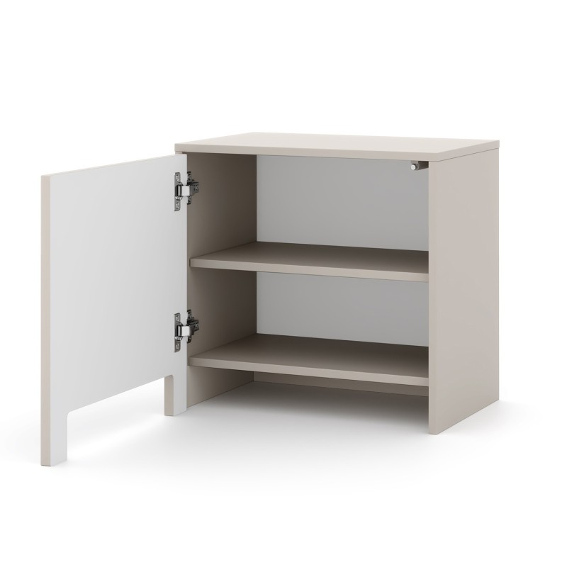 Table de chevet EDDA coloris cachemire