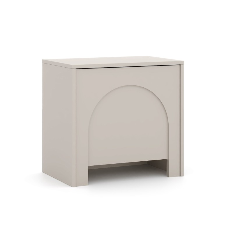 Table de chevet EDDA coloris cachemire