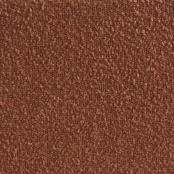 Lit coffre TSUKI bouclette terracotta cannage 160x200 sommier inclus
