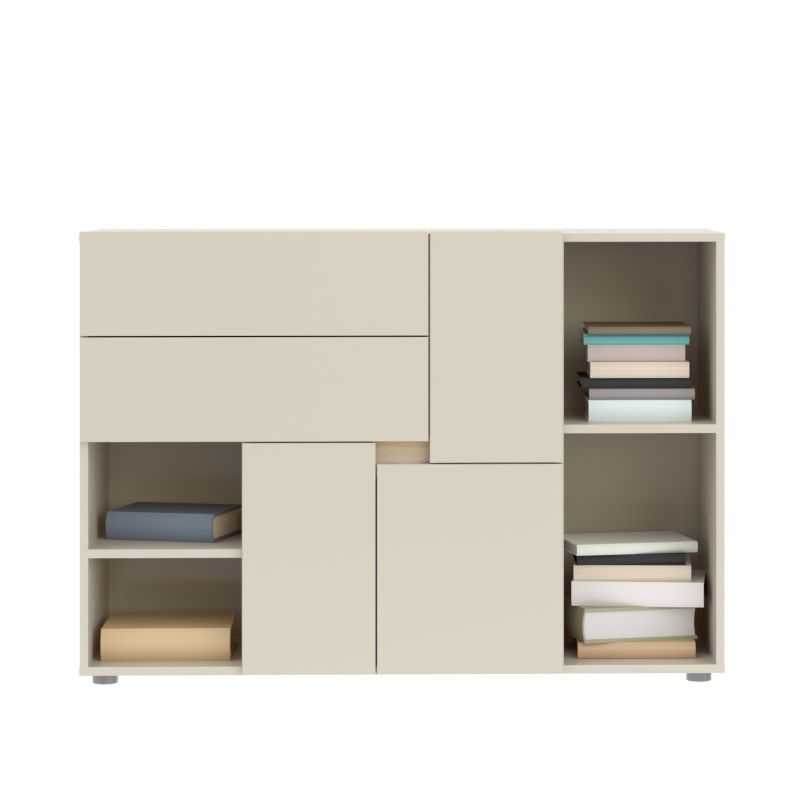 Bibliothèque enfant INGA cachemire 120x85cm