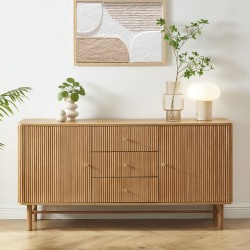 Buffet SKANSEN chêne 2 portes 160cm