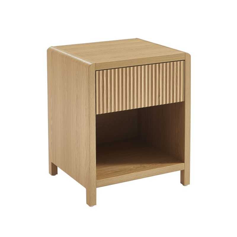 Table de chevet UTICA effet chêne 