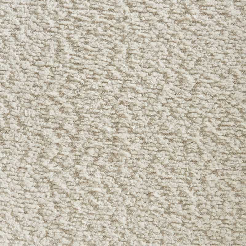 Lot de 2 chaises GIJA tissu beige pieds métal noir