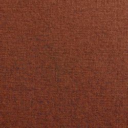 Lot de 2 chaises NOA tissu terracotta pieds métal finition bois
