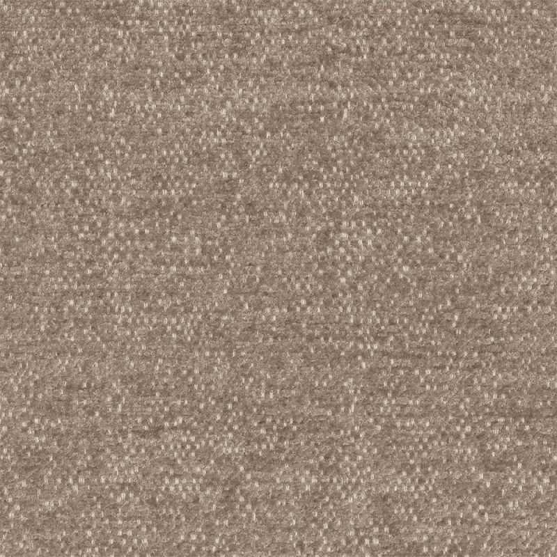 Canapé droit convertible CARLOTTA 3 places tissu bouclette taupe