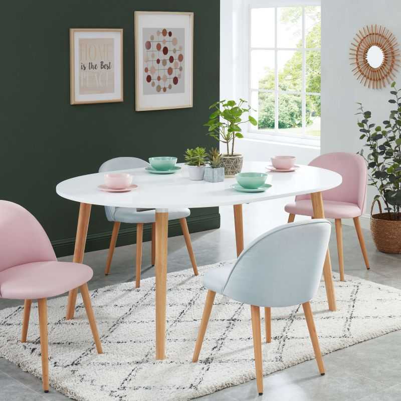 Table extensible ORACLE laqué blanc mat 120 à 160cm