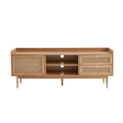 Meuble tv LEON cannage véritable