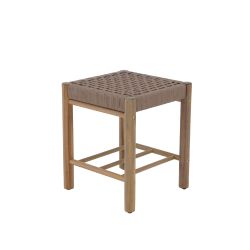 Banc AVI en corde marron clair