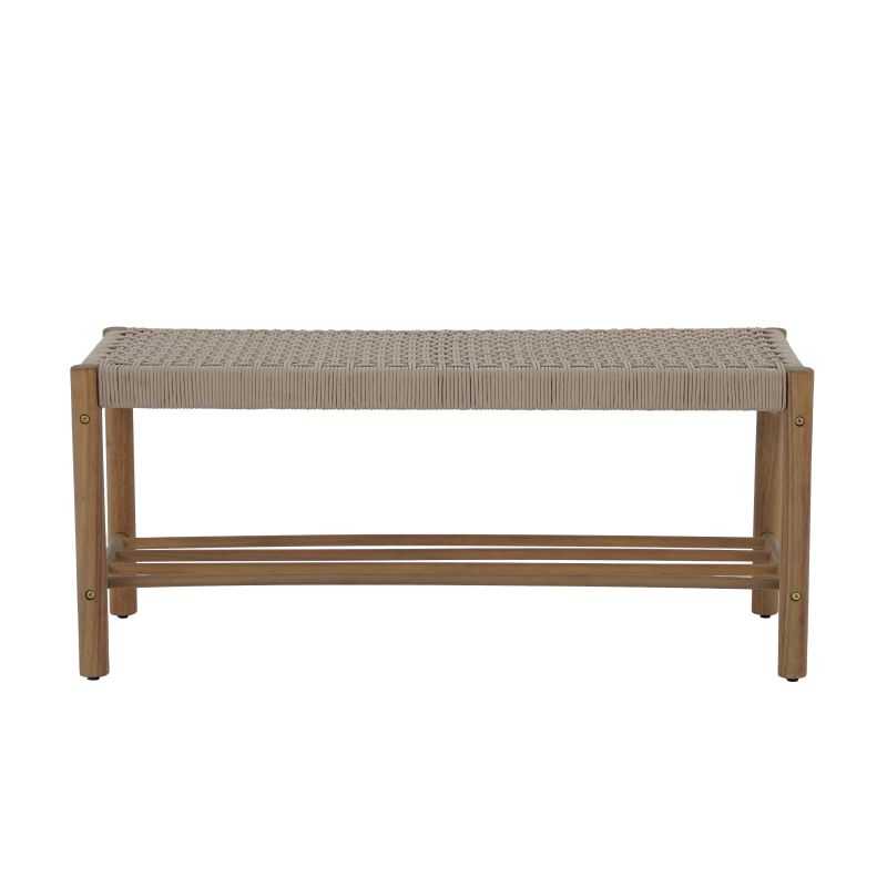 Banc TONGO en corde beige