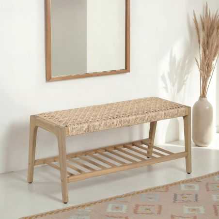 Banc HUKA en osier