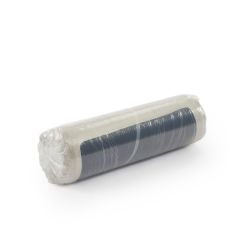 Ensemble banquette et chauffeuse JANIS modulable 3 places tissu chenille écru