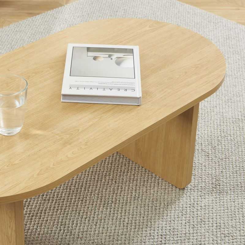 Table basse AFFY effet chêne