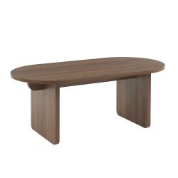 Table basse AFFY effet noyer