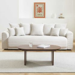 Table basse AFFY effet noyer