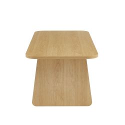 Table basse LANGO effet chêne