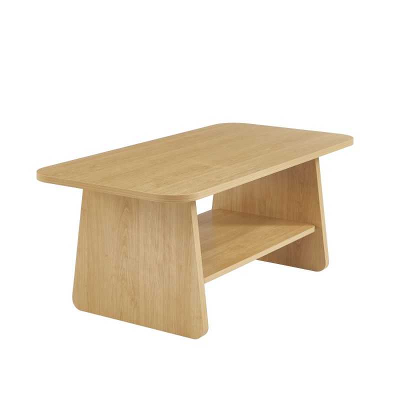 Table basse LANGO effet chêne