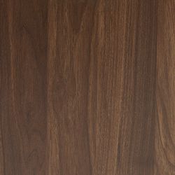 Table basse ronde RUBA effet noyer